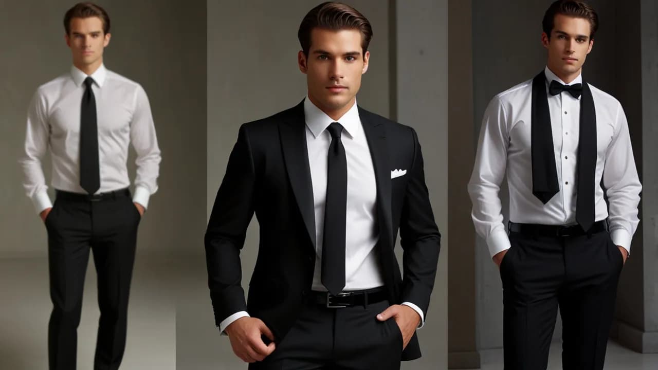 Idealna koszula do czarnego garnituru: 5 najlepszych propozycji