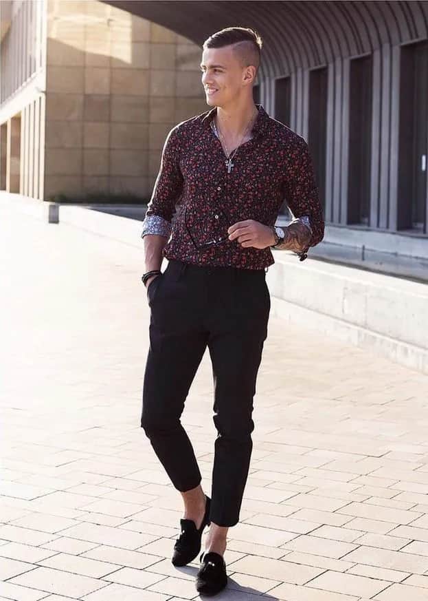 Czarne mokasyny męskie stylizacje: Modne zestawienia, które zachwyca każdego