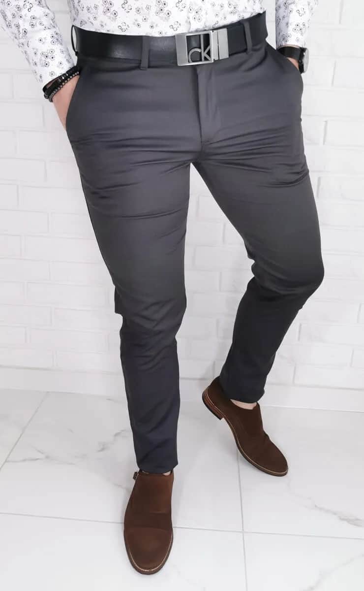 Szare spodnie męskie: Rewolucyjne stylizacje, które zawstydzą innych