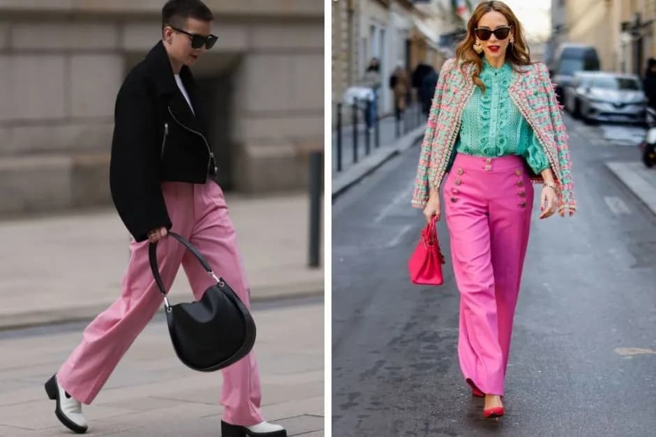 Różowe spodnie stylizacje: Modne inspiracje na każdą okazję
